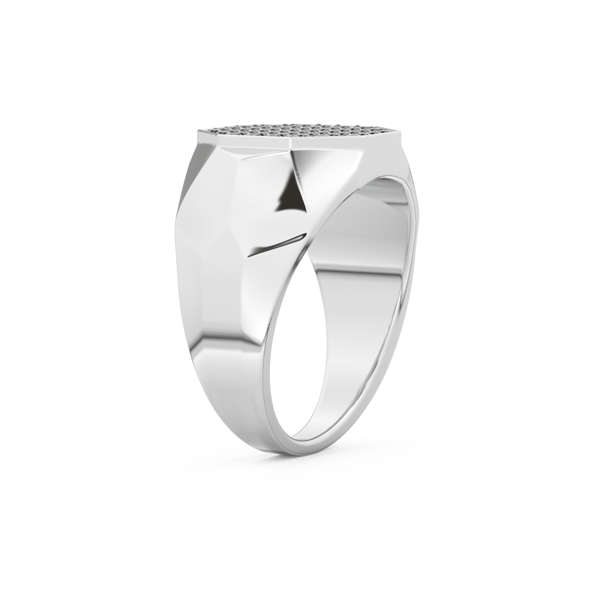 0.43 TCW Round Lab Grown Diamond Men's Wedding Band