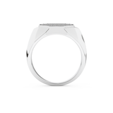 0.43 TCW Round Lab Grown Diamond Men's Wedding Band