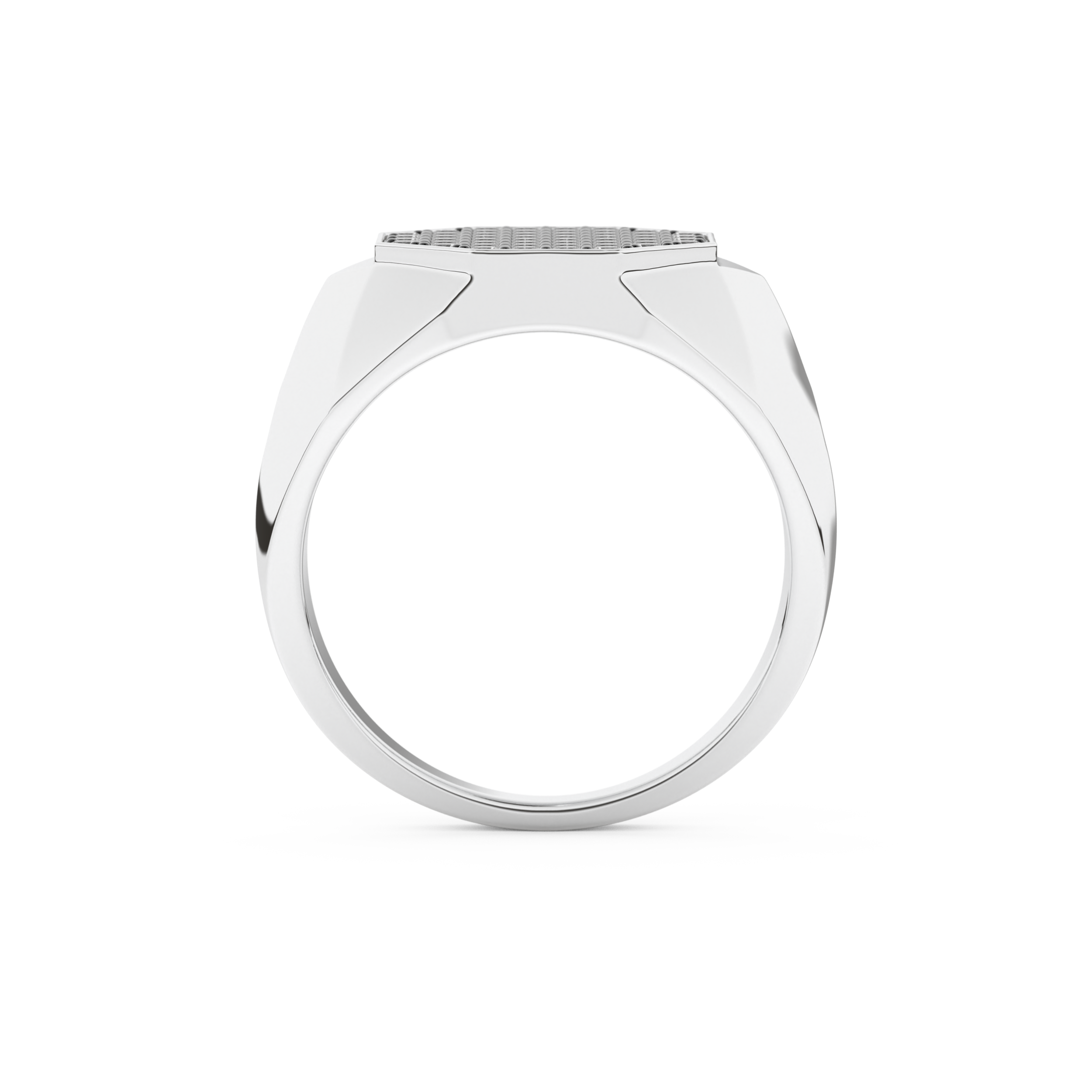 0.43 TCW Round Lab Grown Diamond Men's Wedding Band