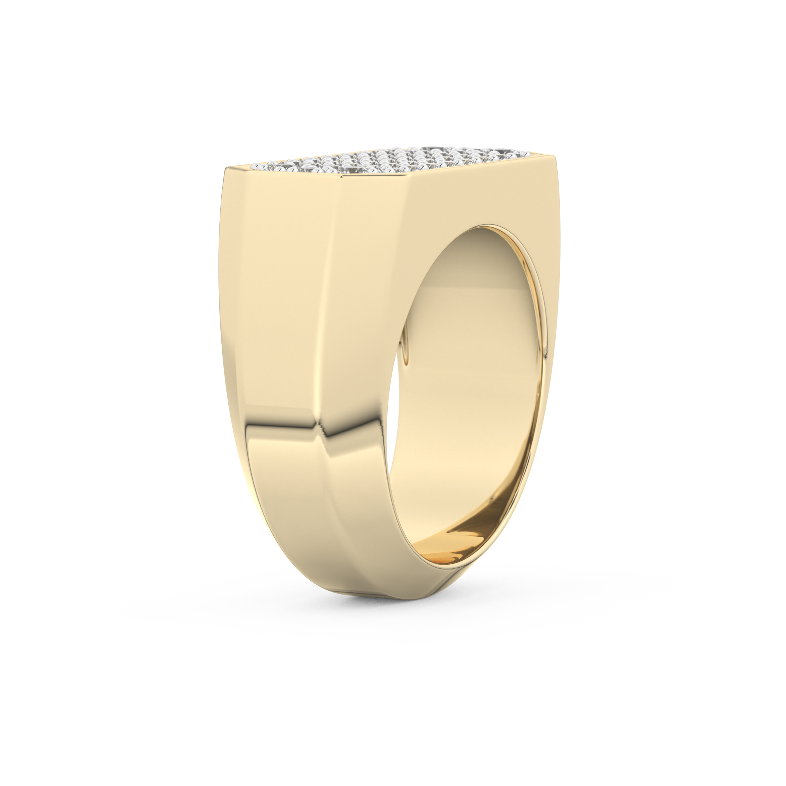 0.85 TCW Round Lab Grown Diamond Men's Wedding Band