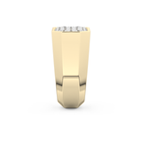 0.85 TCW Round Lab Grown Diamond Men's Wedding Band