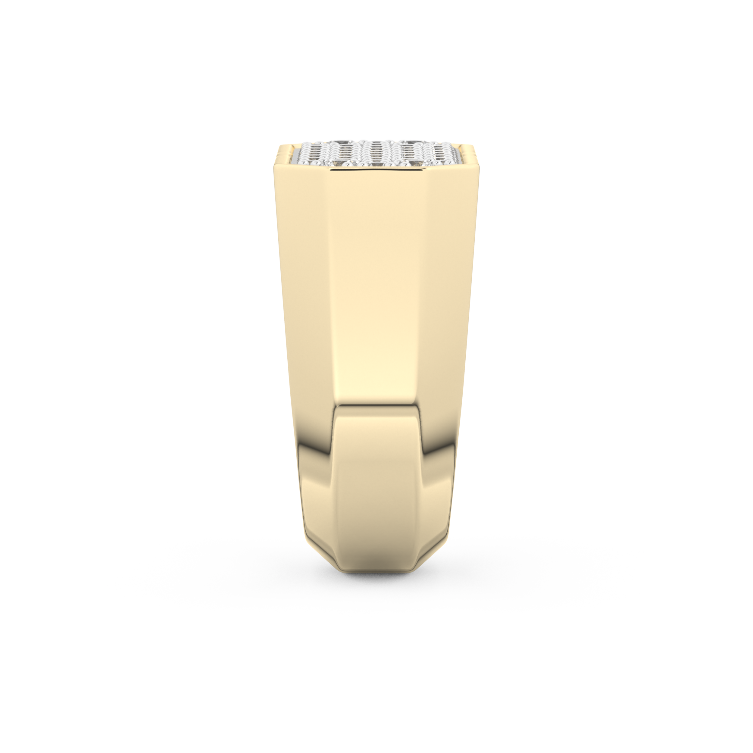 0.85 TCW Round Lab Grown Diamond Men's Wedding Band