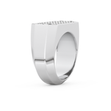 0.85 TCW Round Lab Grown Diamond Men's Wedding Band
