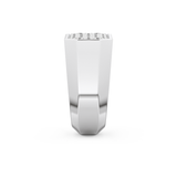 0.85 TCW Round Lab Grown Diamond Men's Wedding Band