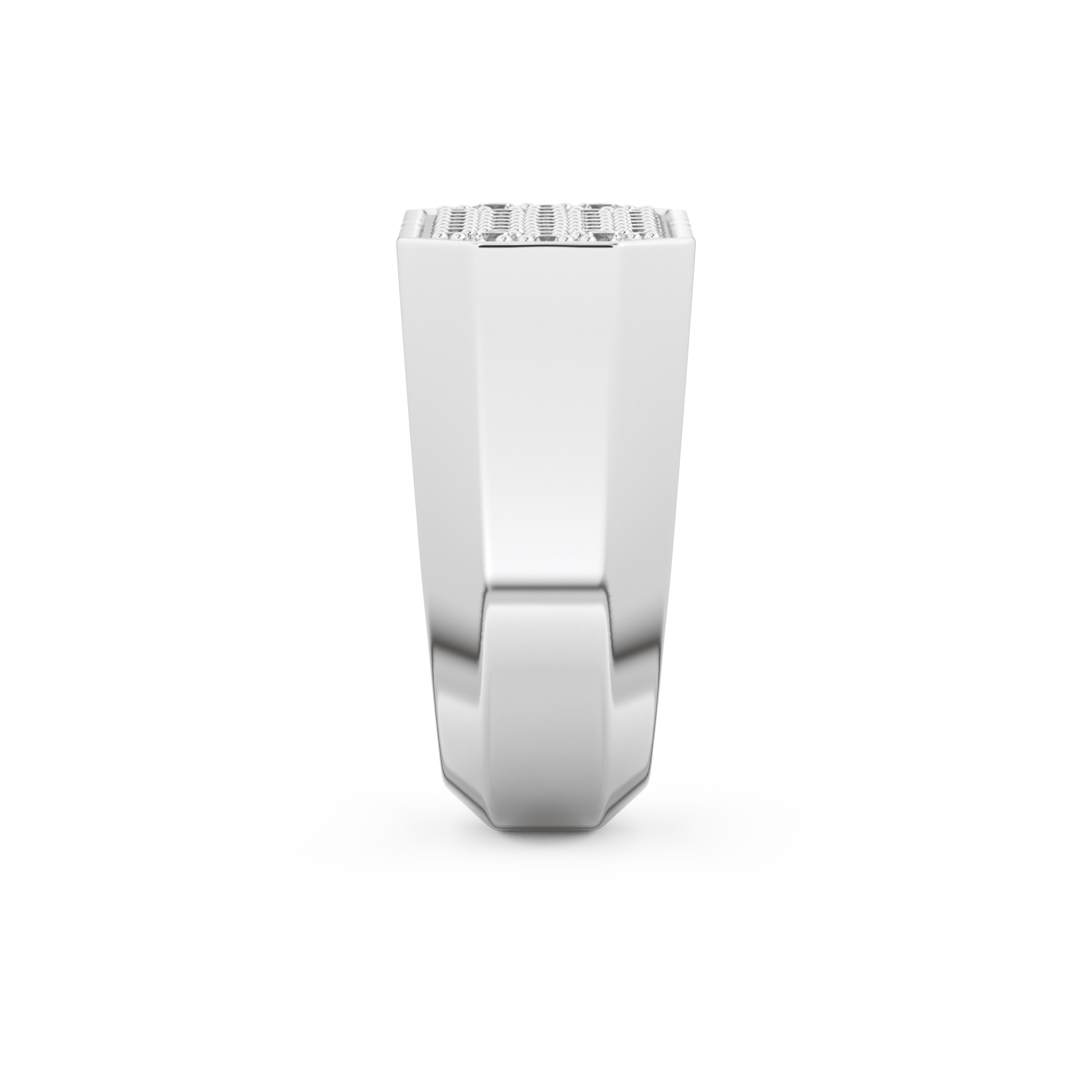 0.85 TCW Round Lab Grown Diamond Men's Wedding Band