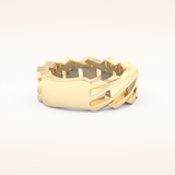 Blade Style Men's Wedding Band