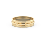 Triple Band Men's Wedding Band