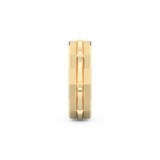 Triple Band Men's Wedding Band
