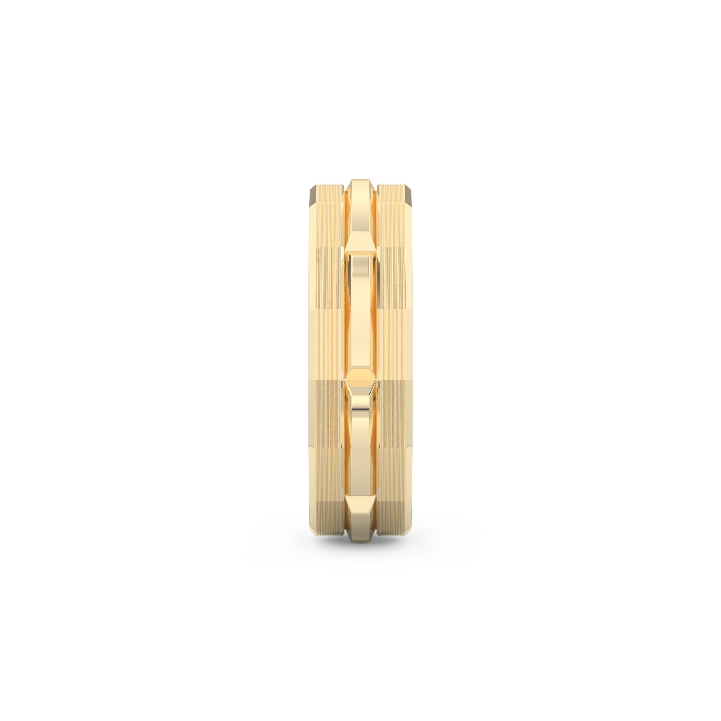 Triple Band Men's Wedding Band