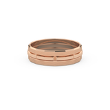 Triple Band Men's Wedding Band