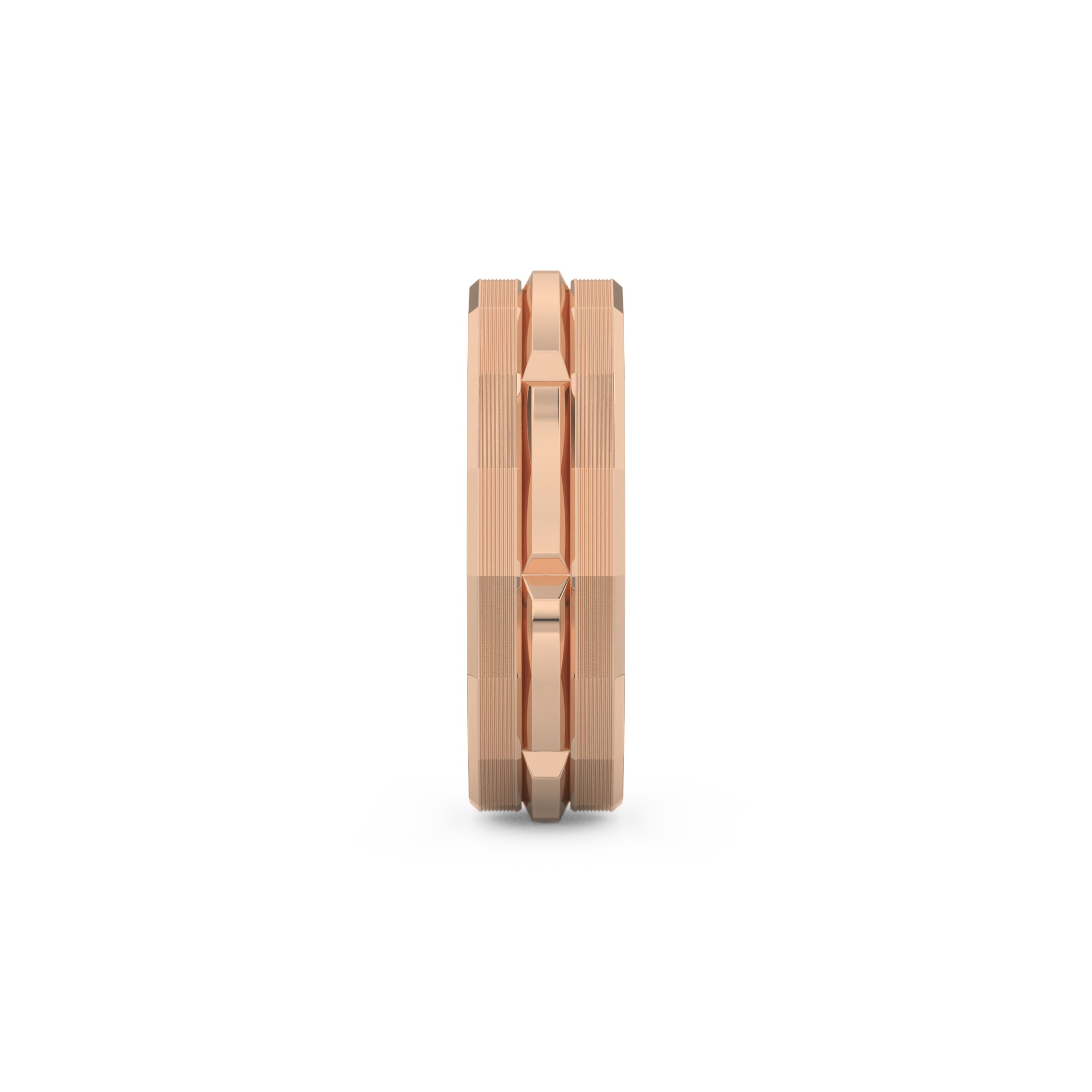 Triple Band Men's Wedding Band