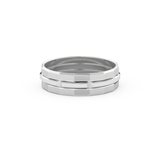 Triple Band Men's Wedding Band