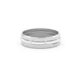 Triple Band Men's Wedding Band