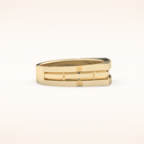 Goemetric Men's Wedding Band