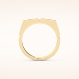 Goemetric Men's Wedding Band