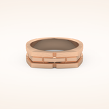 Goemetric Men's Wedding Band