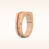 Goemetric Men's Wedding Band