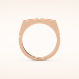 Goemetric Men's Wedding Band