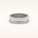 Goemetric Men's Wedding Band