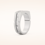 Goemetric Men's Wedding Band