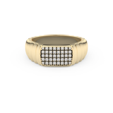 0.191 TCW Round Lab Grown Diamond Men's Wedding Band