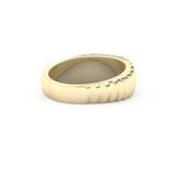0.191 TCW Round Lab Grown Diamond Men's Wedding Band