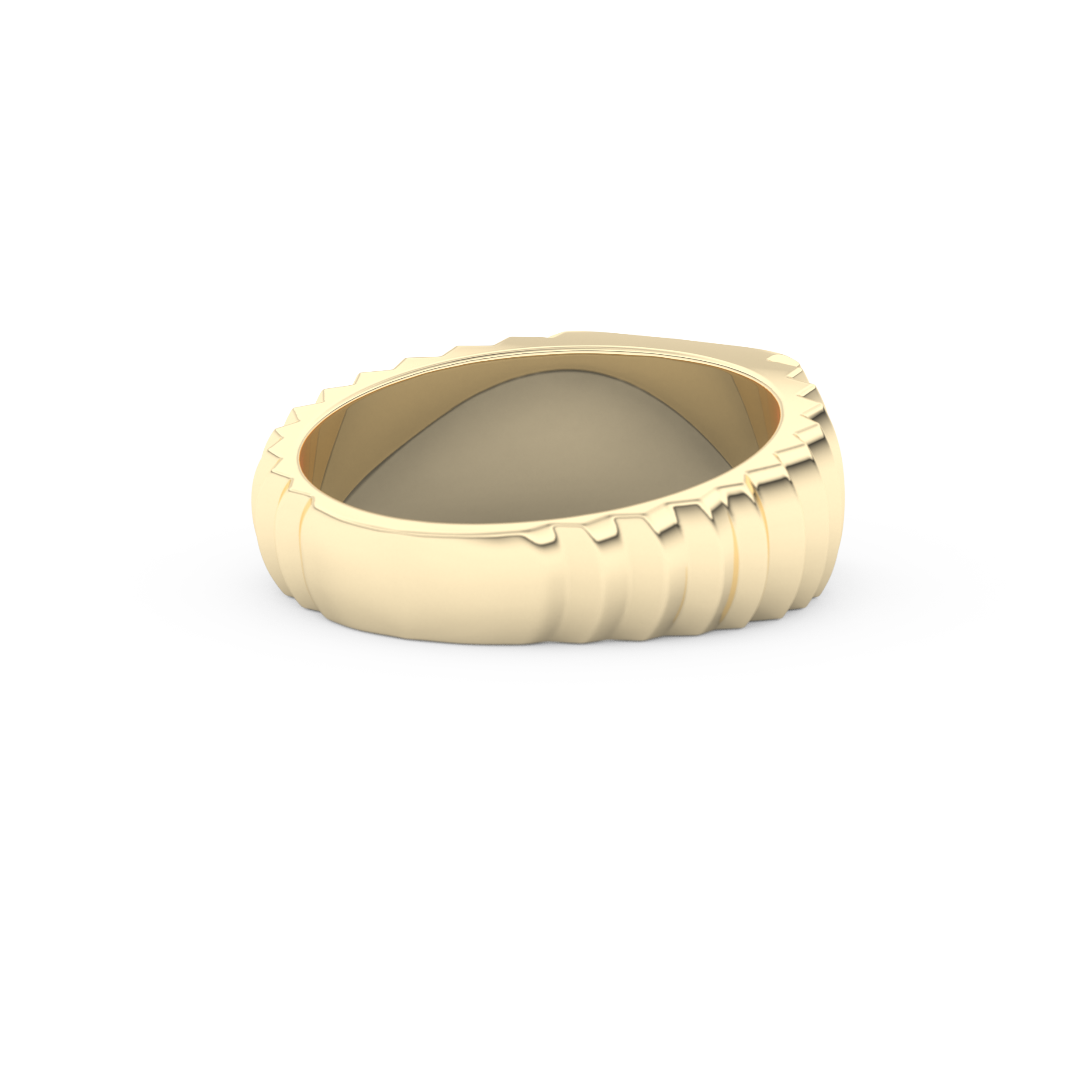 0.191 TCW Round Lab Grown Diamond Men's Wedding Band