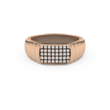 0.191 TCW Round Lab Grown Diamond Men's Wedding Band