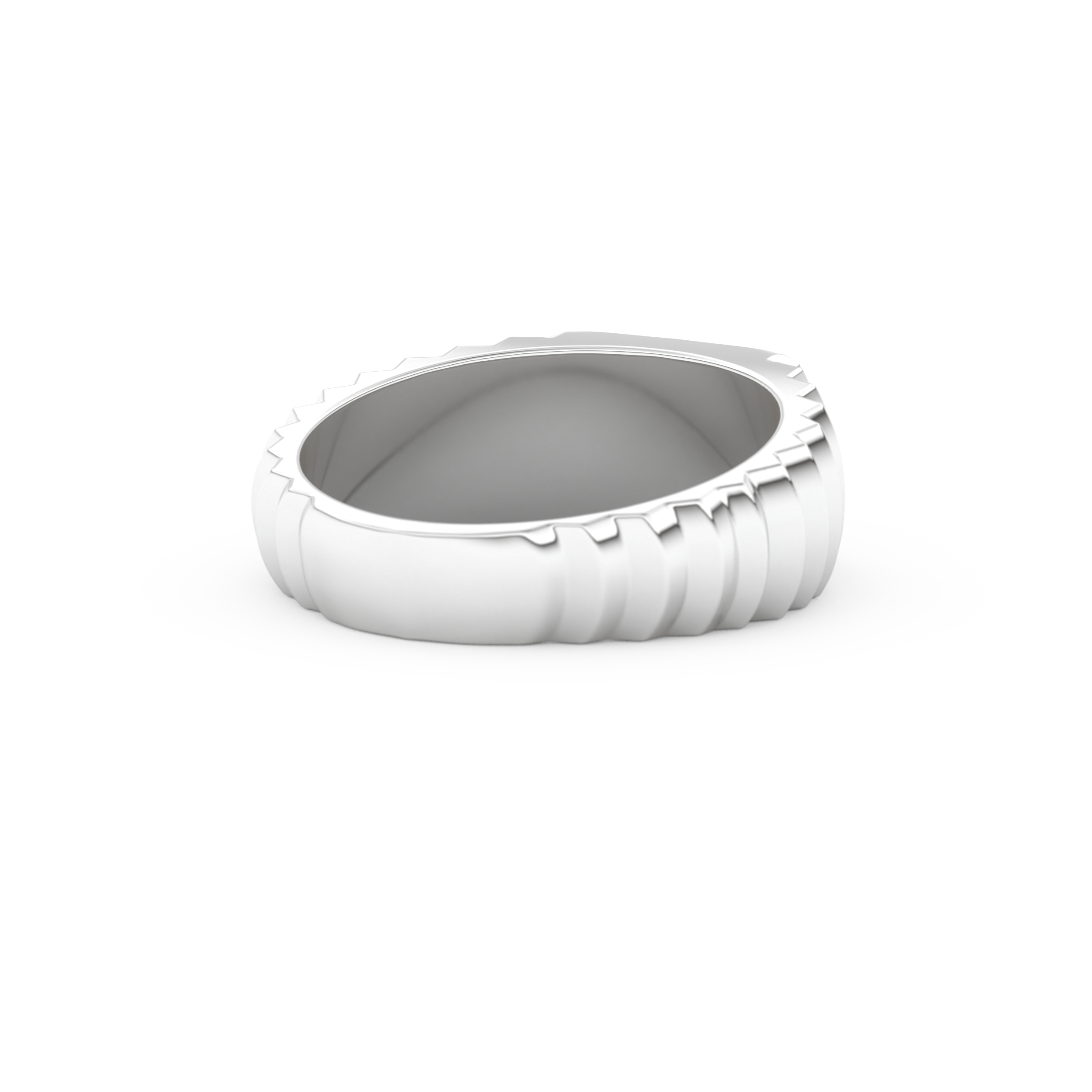 0.191 TCW Round Lab Grown Diamond Men's Wedding Band