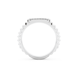 0.191 TCW Round Lab Grown Diamond Men's Wedding Band