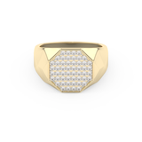 0.43 TCW Round Lab Grown Diamond Men's Wedding Band