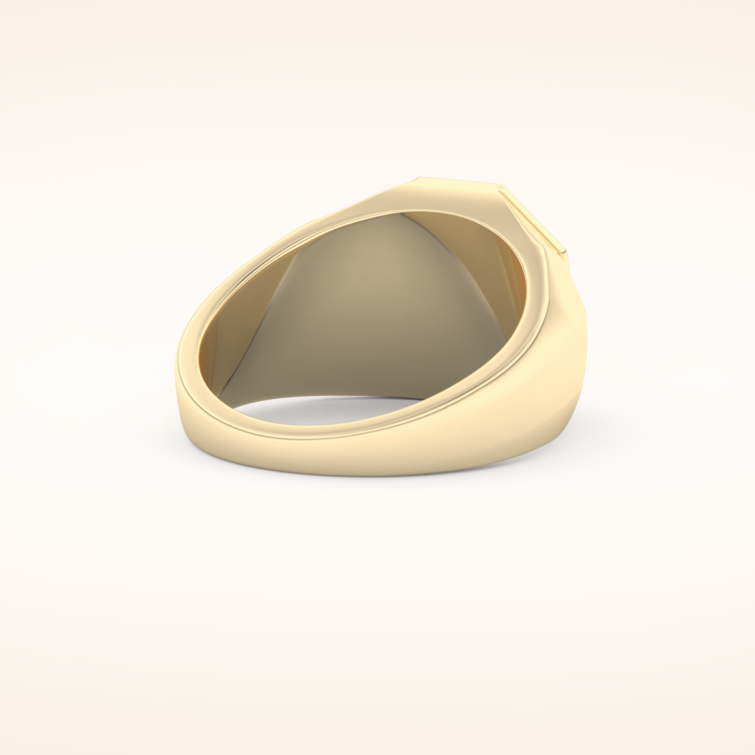 0.43 TCW Round Shaped Moissanite Multi Stone Men's Wedding Band