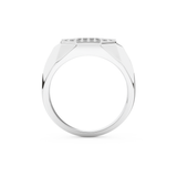 0.43 TCW Round Lab Grown Diamond Men's Wedding Band