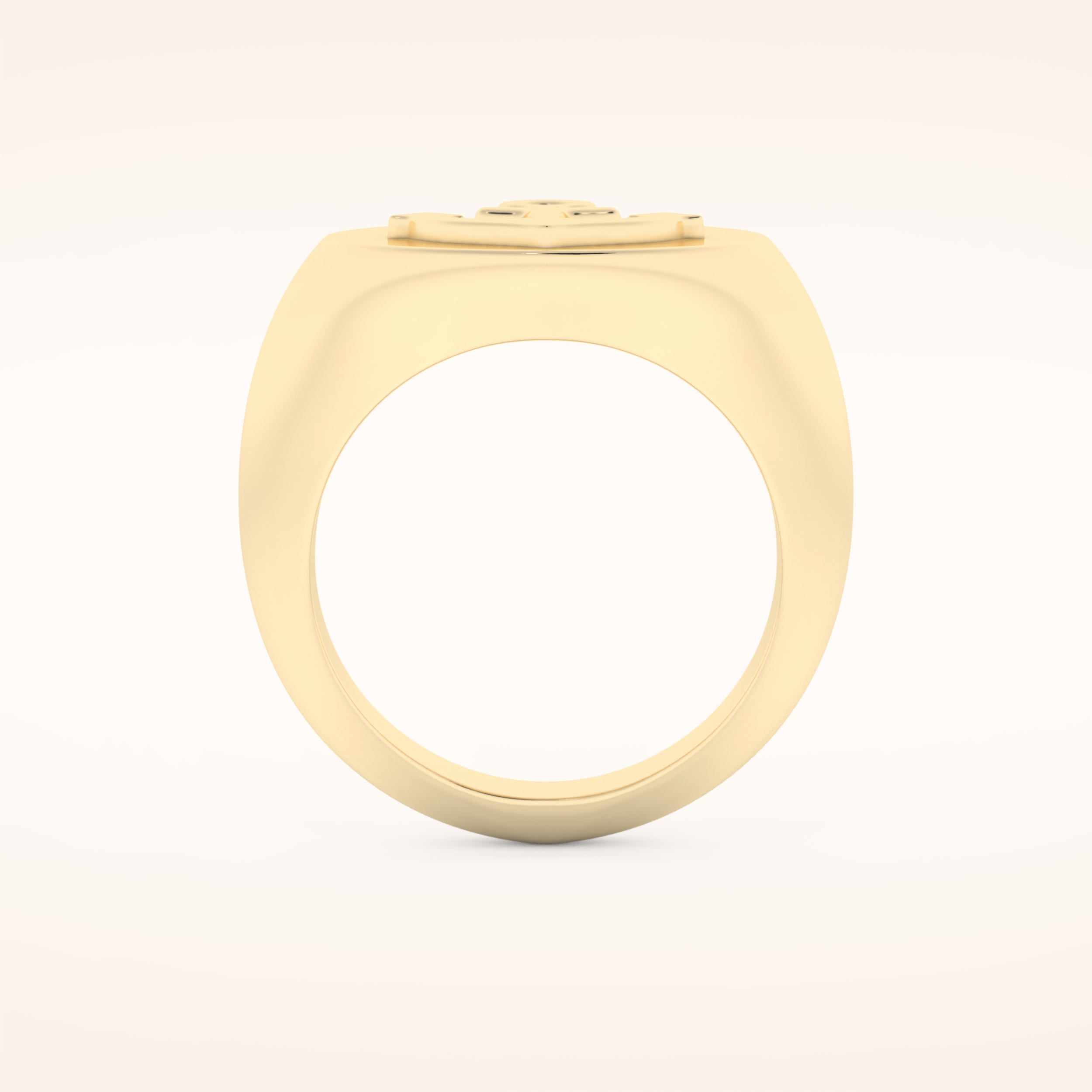 Classic Anchor Symbol Men's Wedding Band