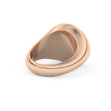 Anchor Shape Men's Wedding Band Moissanite – Yellow, White, or Rose Gold 15