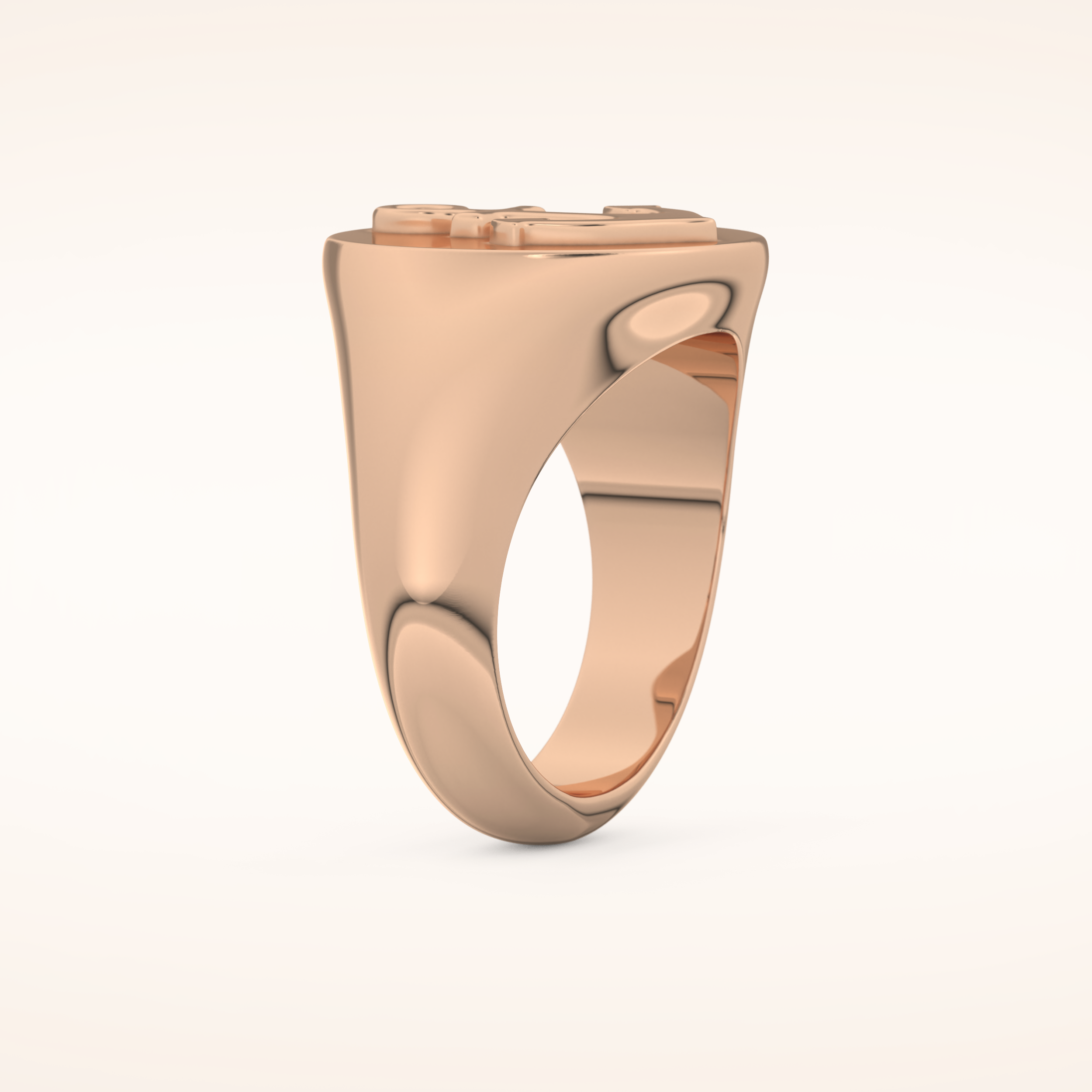 Classic Anchor Symbol Men's Wedding Band