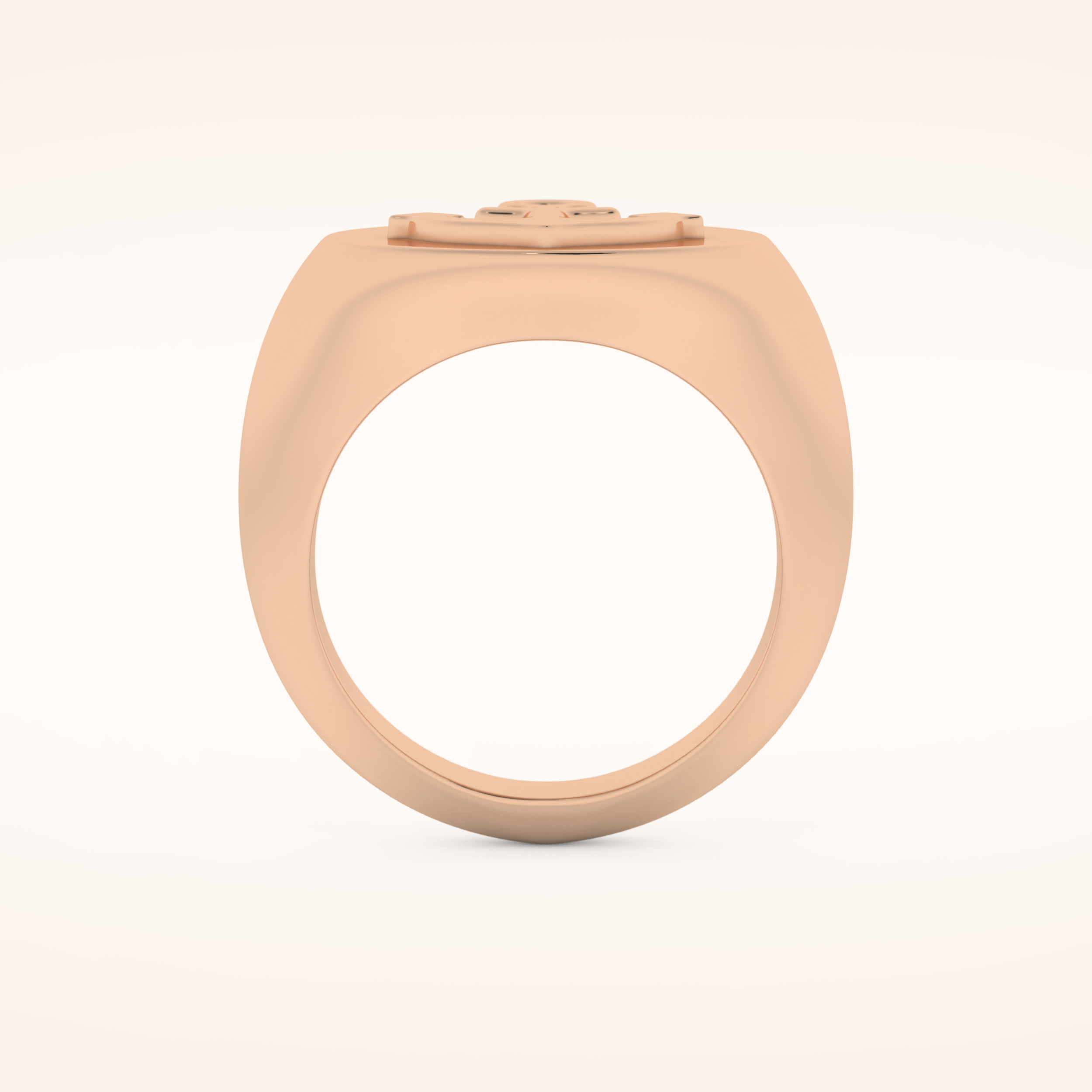 Classic Anchor Symbol Men's Wedding Band