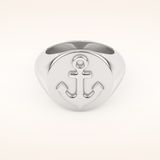 Classic Anchor Symbol Men's Wedding Band