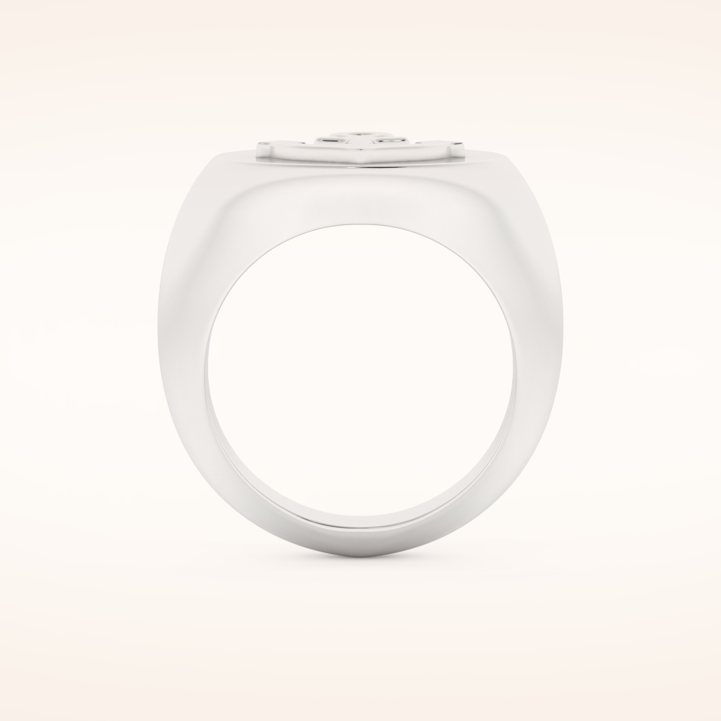 Classic Anchor Symbol Men's Wedding Band