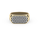 0.41 TCW Round Lab Grown Diamond Men's Wedding Band