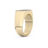0.41 TCW Round Lab Grown Diamond Men's Wedding Band