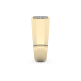 0.41 TCW Round Lab Grown Diamond Men's Wedding Band