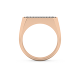 0.41 TCW Round Lab Grown Diamond Men's Wedding Band