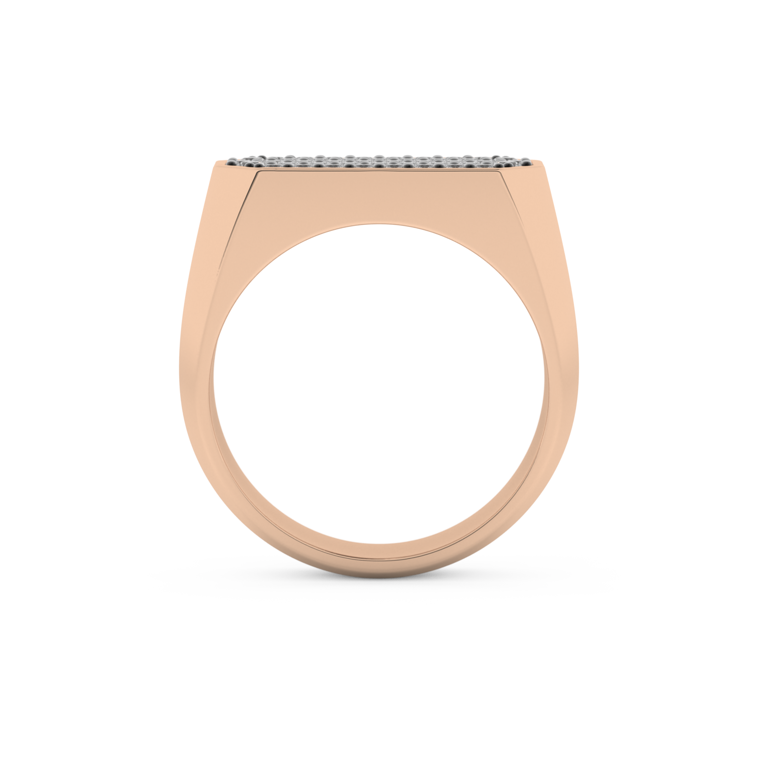0.41 TCW Round Lab Grown Diamond Men's Wedding Band