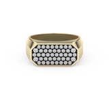 0.41 TCW Round Lab Grown Diamond Men's Wedding Band