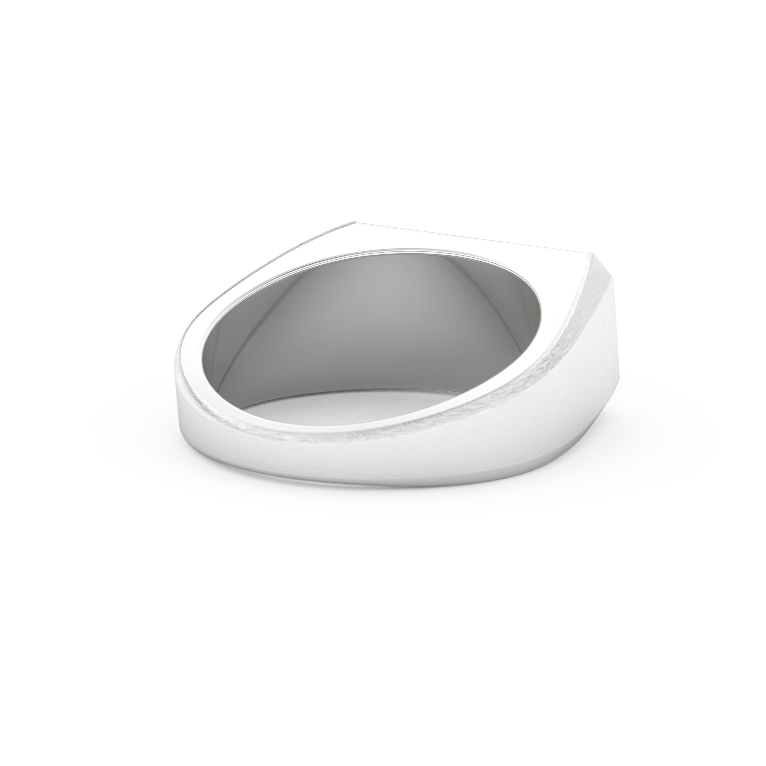Round Soliatire Lab Grown Diamond Men's Engagement Ring
