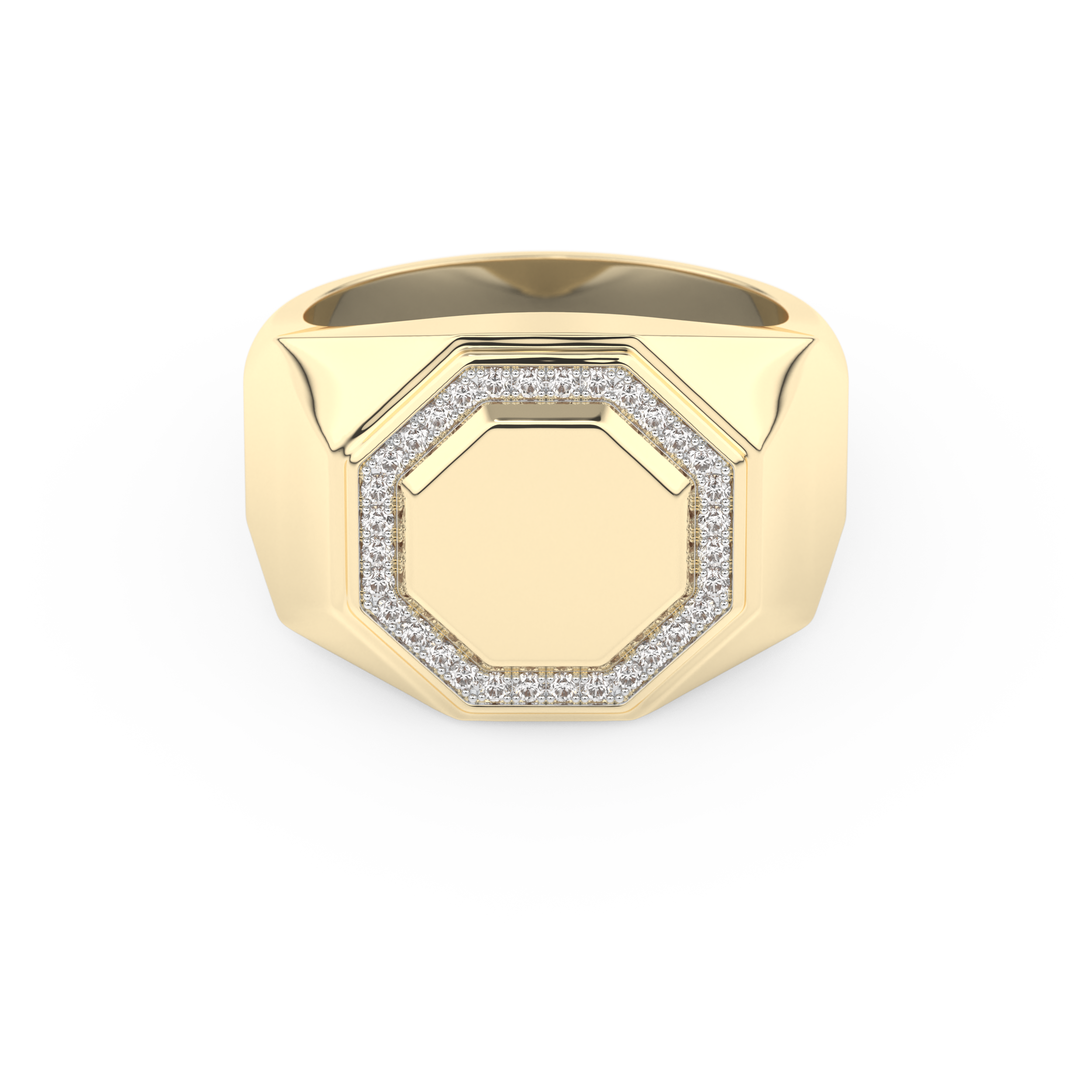 0.18 TCW Round Lab Grown Diamond Men's Wedding Band