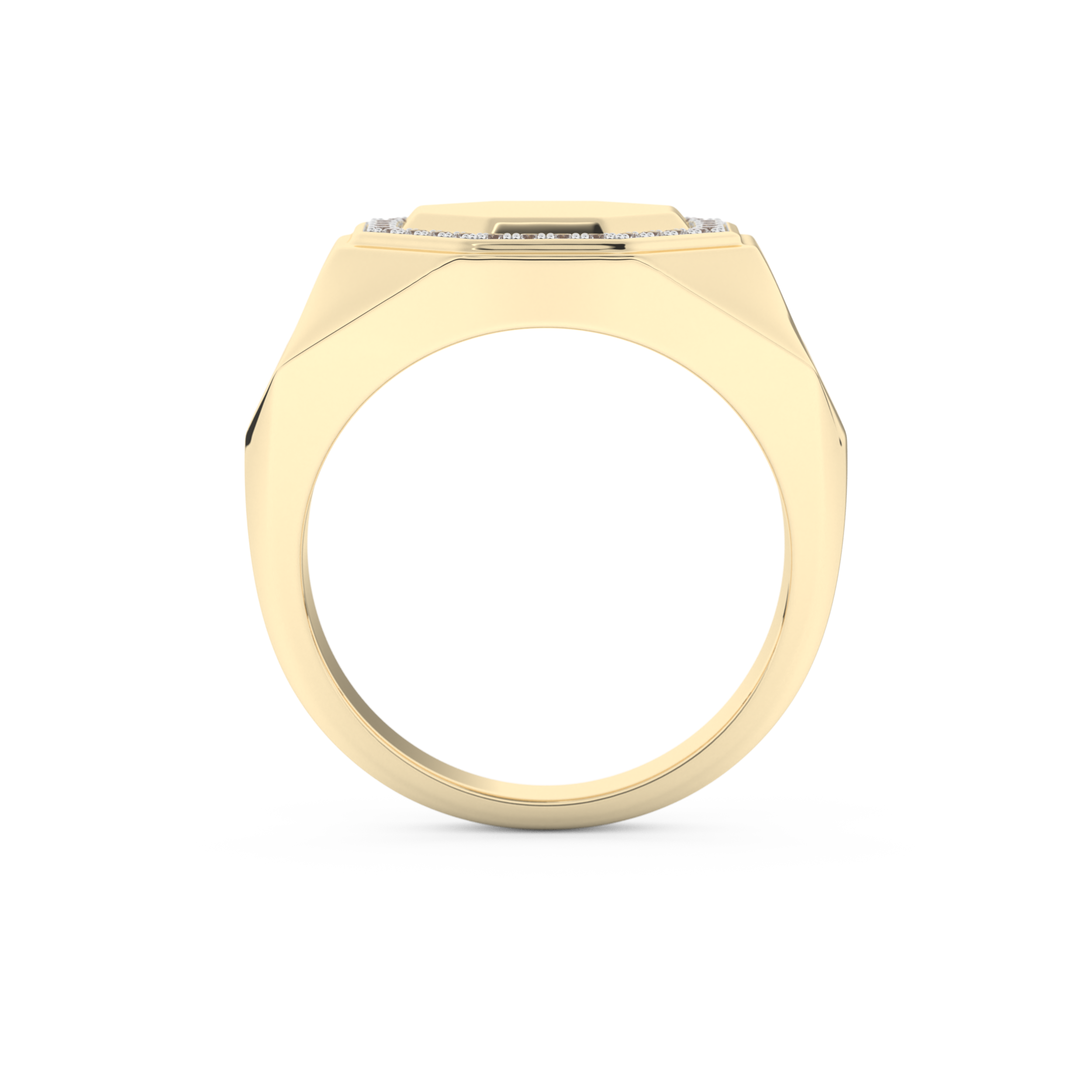 0.18 TCW Round Lab Grown Diamond Men's Wedding Band