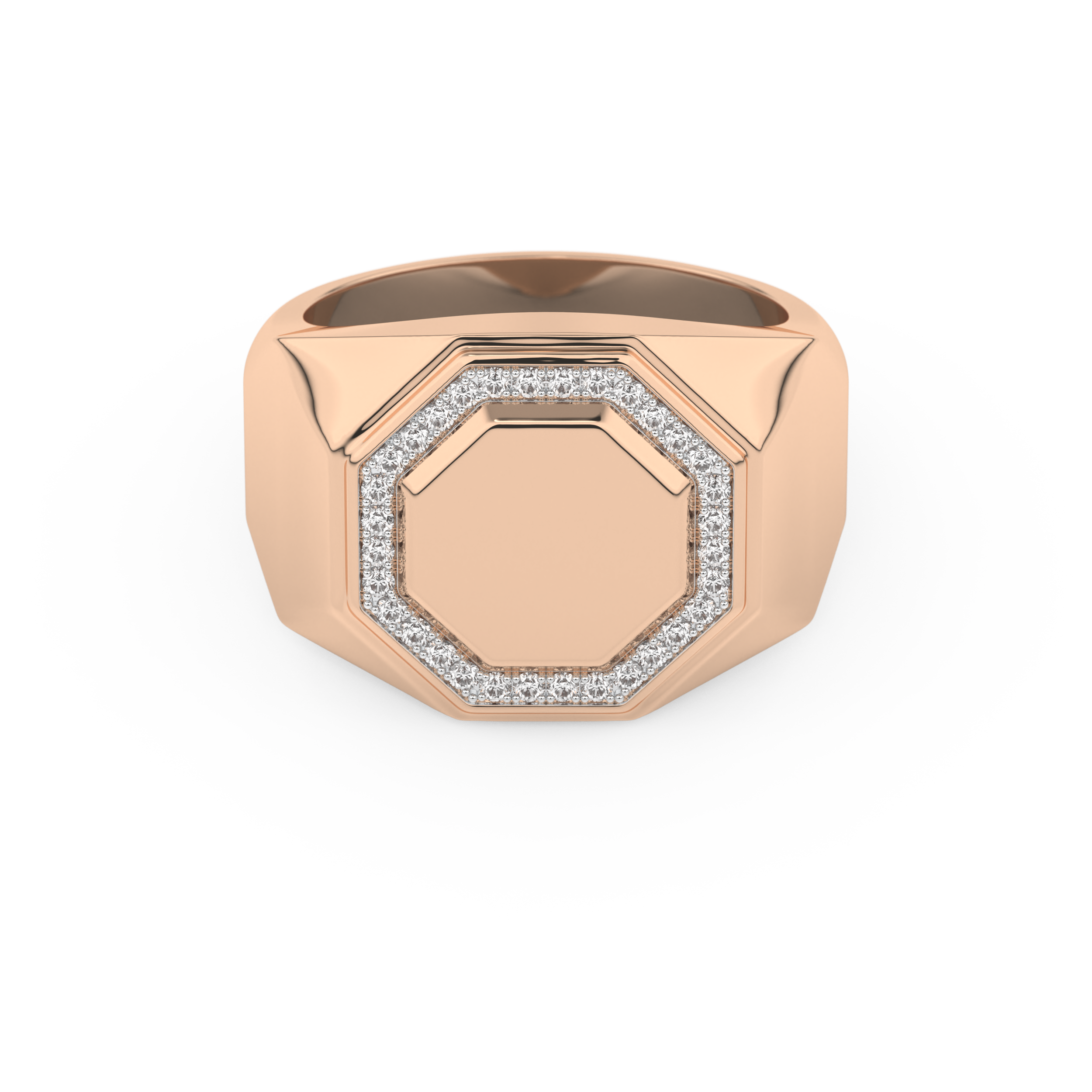 0.18 TCW Round Lab Grown Diamond Men's Wedding Band
