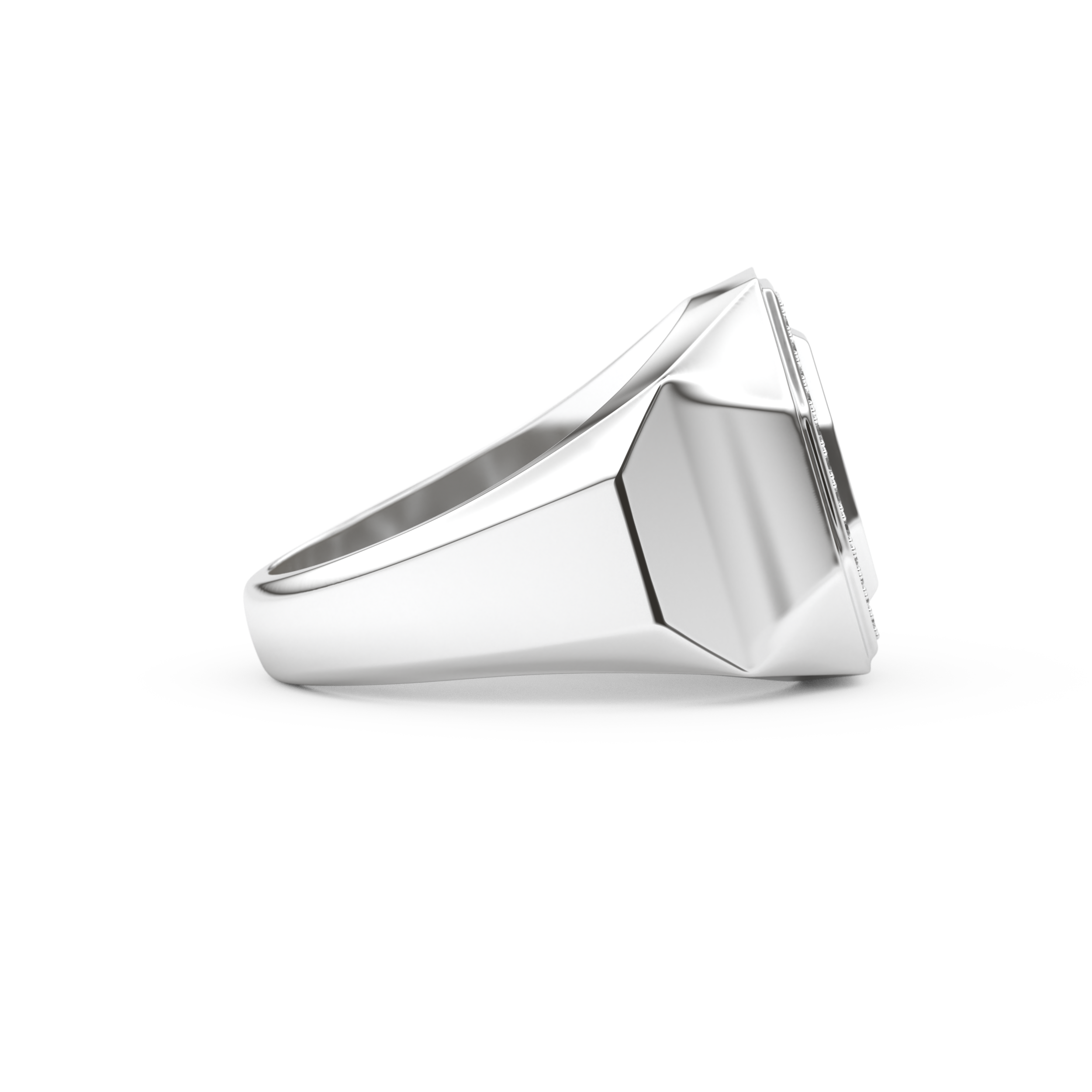 0.18 TCW Round Lab Grown Diamond Men's Wedding Band